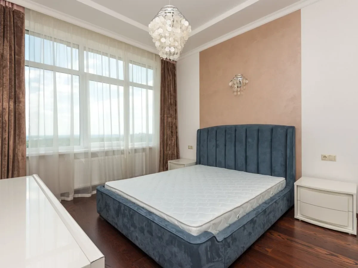 Deniz Kadife Başlıklı Karyola