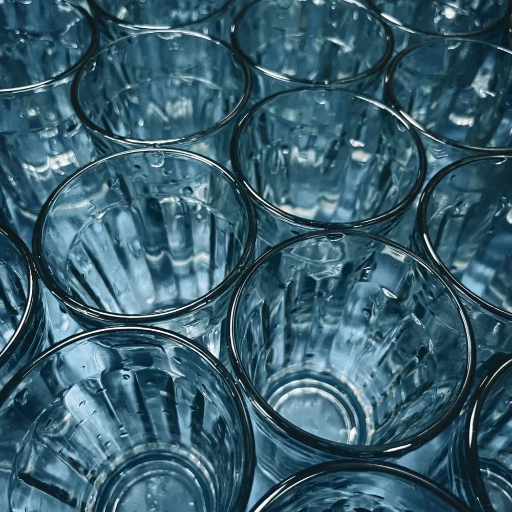 Kesme Desen Su Bardağı 4'lü 280 ml