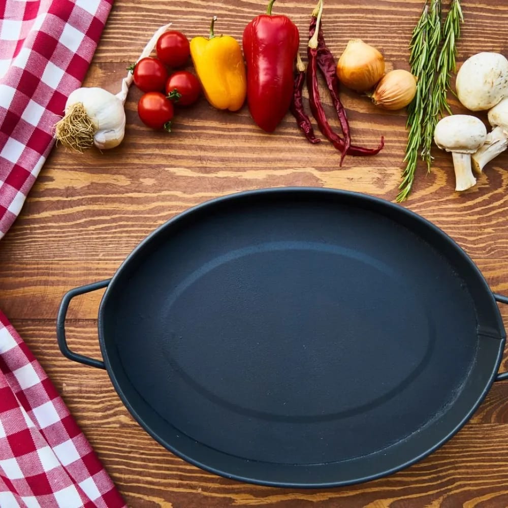 Döküm Oval Fırın Tavası 34 cm