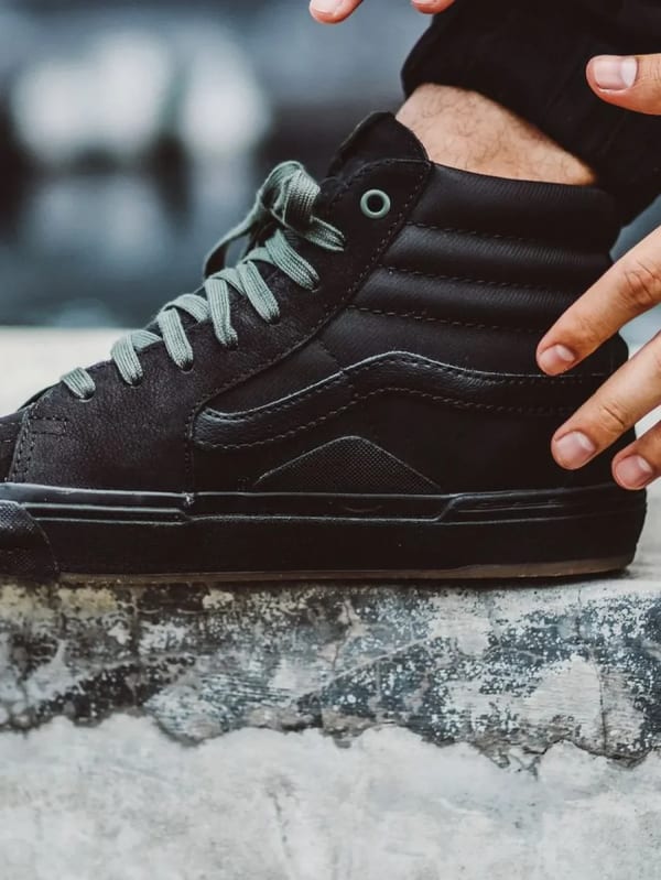 High-top Sneaker Siyah