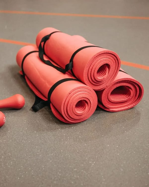 Pilates Matı ve Dambıl Seti